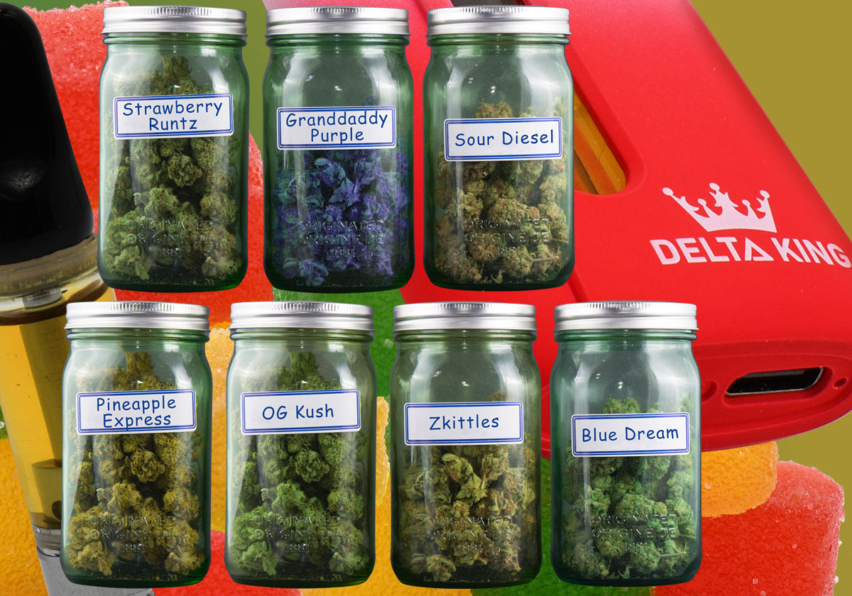 Top 7 Cannabis Strains in Edibles and Vapes