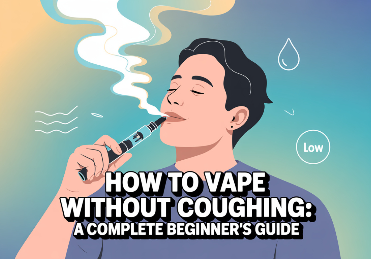 How to Vape Without Coughing: A Complete Beginner's Guide
