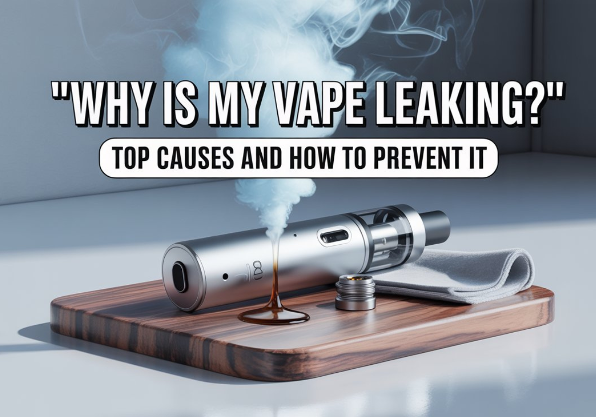 Why Is My Vape Leaking? Top Causes and How to Prevent It