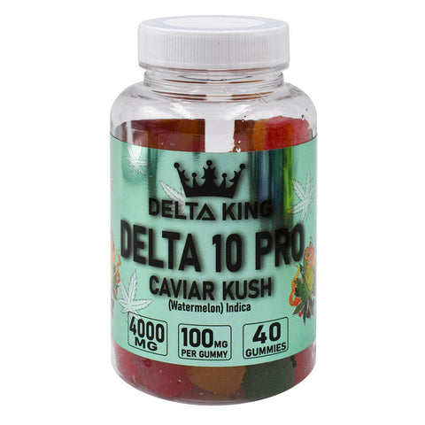 Delta-10 PRO Gummies w/ 100mg D10-THC Per Gummy 40ct. Strain Flavors