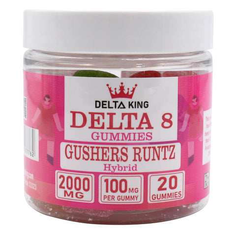 Delta-8 Gummies - 2000mg D8-THC Cannabis Strain Flavors