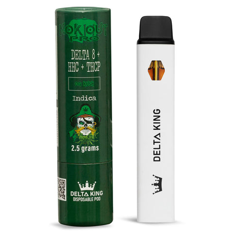 NokOut PRO 2.5GR Delta 8 Disposable Vape w/ HHC and THCP