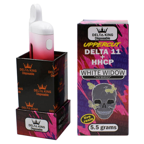 Uppercut Delta 11 Vape Disposable 5.5gr Indica, Sativa or Hemp Extract
