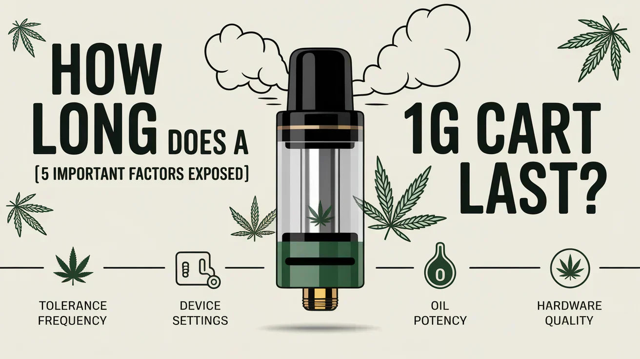 How Long Does a 1 gram Cart Last? [5 Important Factors Exposed!]