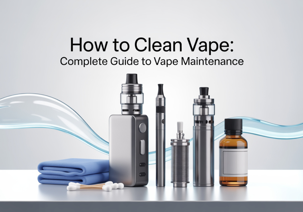 How to Clean Vape: Complete Guide to Vape Maintenance