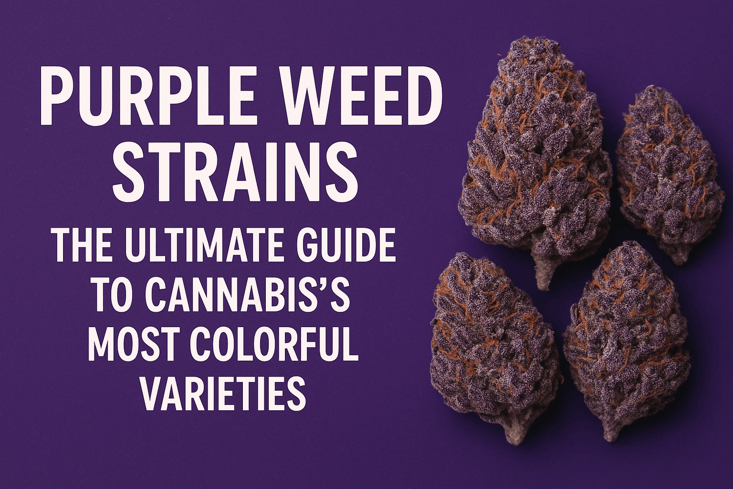 Purple Weed Strains: The Ultimate Guide to Cannabis's Most Colorful Varieties