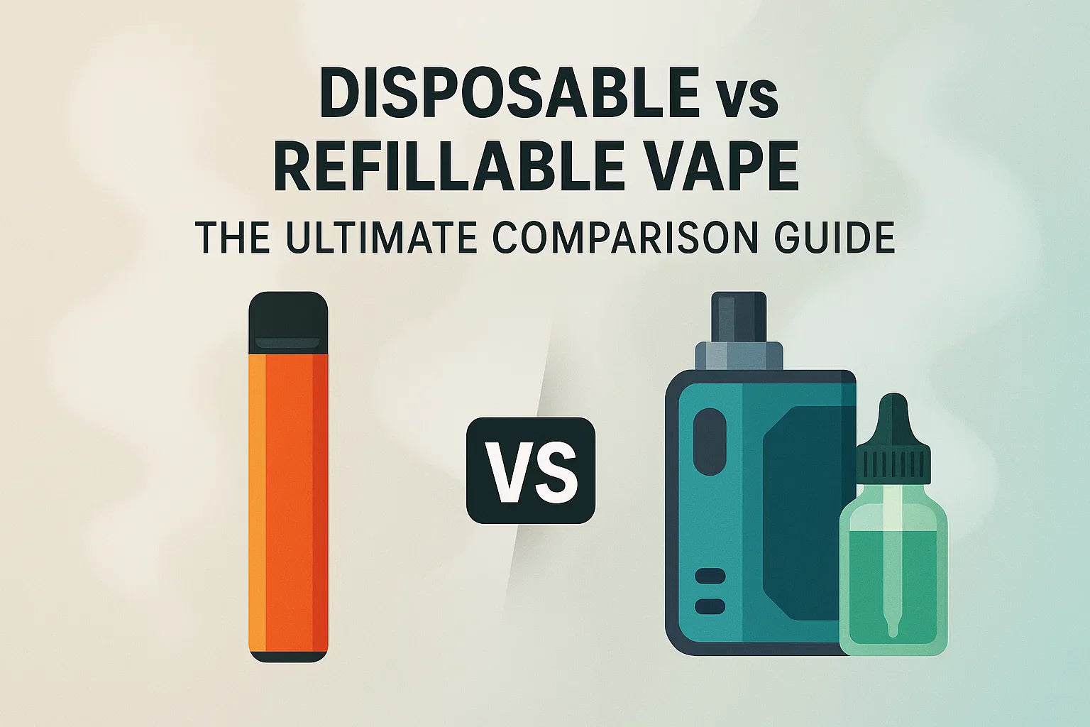 Disposable vs Refillable Vape: The Ultimate Comparison Guide