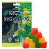 Banana OG Ultimate THC Gummies 10ct/bag, with 200mg delta 8 live resin + HHC + Delta 10 + THCP + THCH per gummy