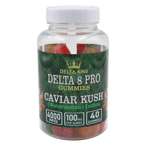Delta 8 PRO Gummies - 4000mg D8-THC Cannabis Strain Flavors