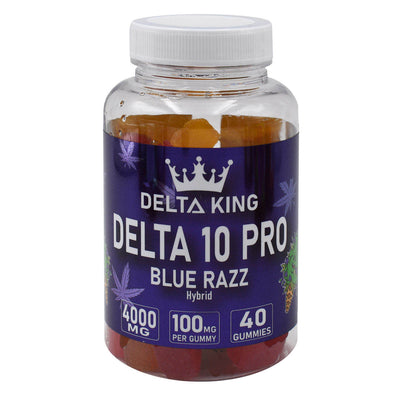 Delta 10 Gummies PRO - 100mg D10-THC Per Gummy 40ct. Strain Flavors