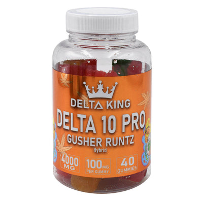 Delta 10 Gummies PRO - 100mg D10-THC Per Gummy 40ct. Strain Flavors