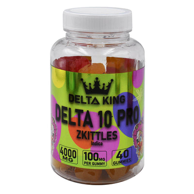 Delta 10 Gummies PRO - 100mg D10-THC Per Gummy 40ct. Strain Flavors