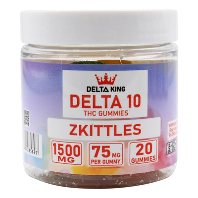 Delta 10 Gummies, 20ct. 100mg D10-THC Per Gummy - Canna Strain Flavors