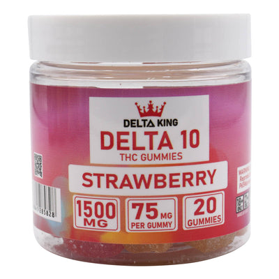 Delta 10 Gummies, 20ct. 100mg D10-THC Per Gummy - Canna Strain Flavors