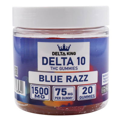 Delta 10 Gummies, 20ct. 100mg D10-THC Per Gummy - Canna Strain Flavors