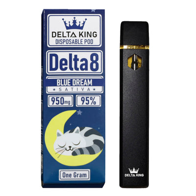 Delta 8 Vape Disposable 1GR Delta-8 THC Oil Hybrid, Sativa & Indica Strain