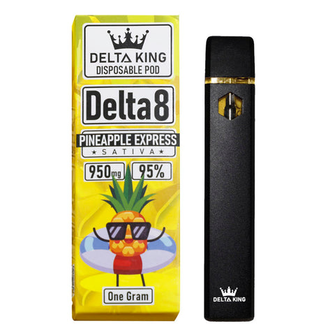 Delta 8 Vape Disposable 1GR Delta-8 THC Oil Hybrid, Sativa & Indica Strain