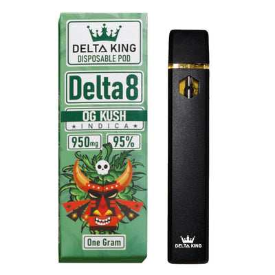 Delta 8 Vape Disposable 1GR Delta-8 THC Oil Hybrid, Sativa & Indica Strain