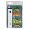 PURE THCA Vape 2.5GR Delta-8 THC-A Distillate, Sativa & Indica Strains