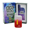 BLAZE THCA Vape in OG Kush Indica Strain Based Flavor. Prefilled with 5.5GR of D8, D10, HHC & HHCP Blend THC Oil