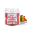 Indica Cannabis Strain Delta 8 Gummies 20ct Open Jar Strawberry