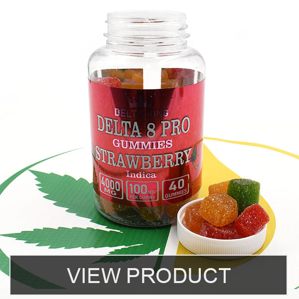 Strawberry Runtz Gummies with 4000mg Delta 8 THC / Jar
