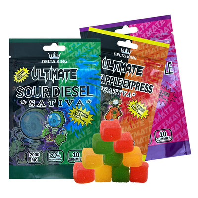 Ultimate Live Resin Delta 8 THC Gummies 10ct