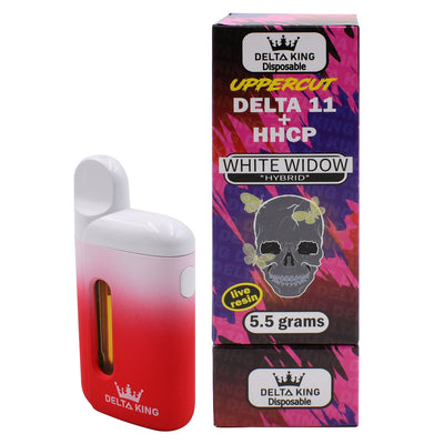 Uppercut Delta 11 Vape Disposable 5.5gr Indica, Sativa or Hemp Extract