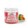 ZKittles Indica Cannabis Strain Delta 8 Gummies 20ct Open Jar