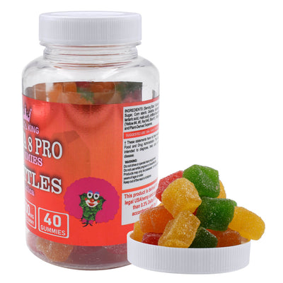 PRO Delta 8 Gummies 40ct ZKittles Indica